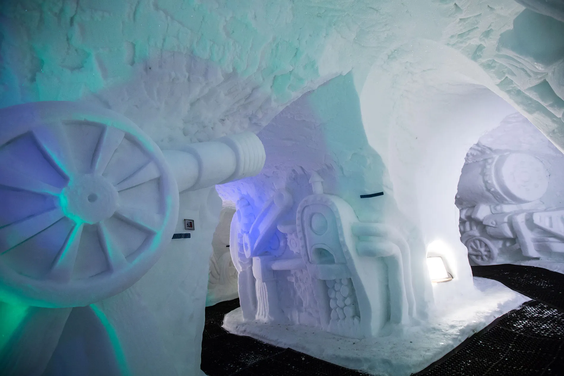 La grotte de glace