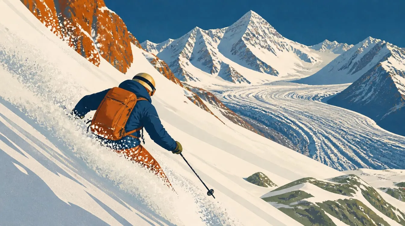 The Alpe d'Huez Grand Domaine from Oz