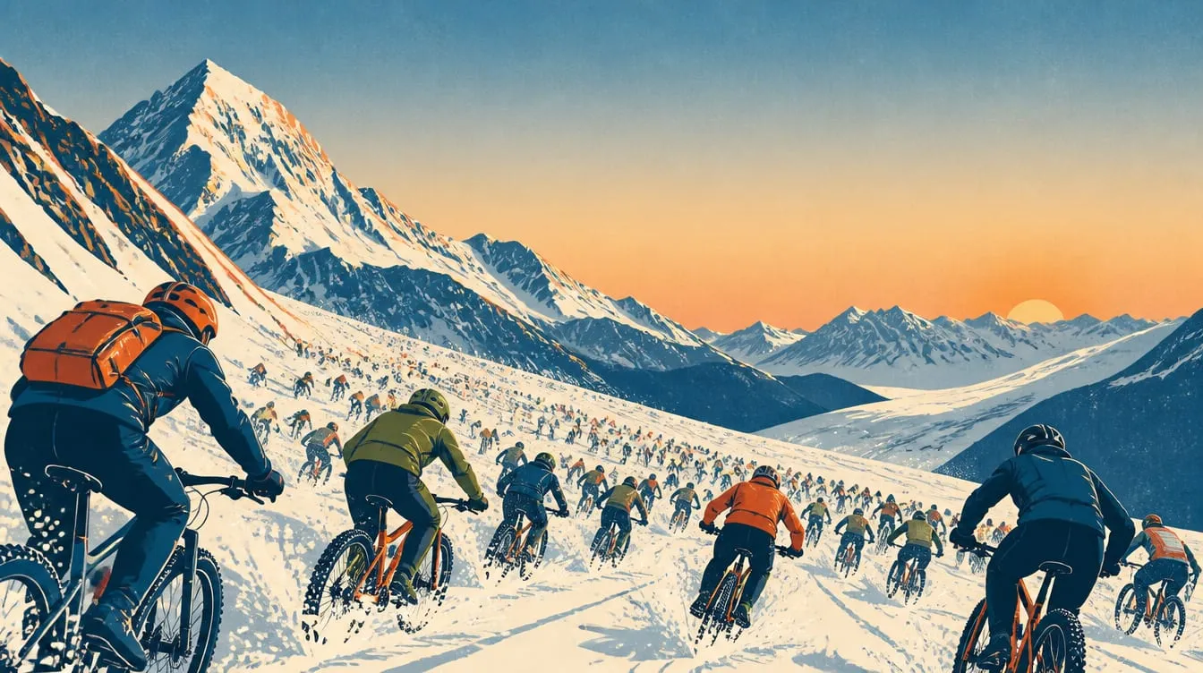La Mégavalanche: the wildest MTB descent in the Alps