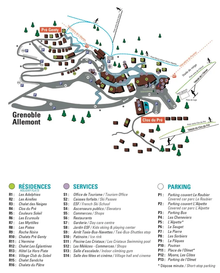 Location de skis et cours ESF à Oz-en-Oisans